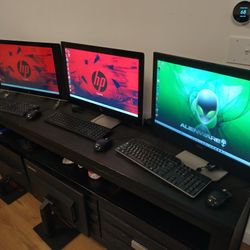 3 - Systems Complete -2  HP Envy Touch Smart 23" - Dell All In One - $600 For All
