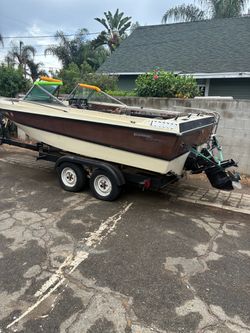 Boat and trailer