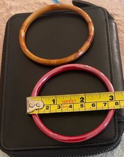 2 Jade Bangles size 8 $20 cash only