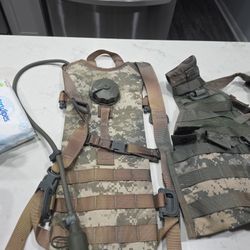 Army Water Pack And Vest