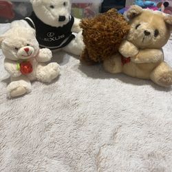 Stuffed Animals Set Of 4