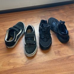 Size 2 Shoes Nike And Vans