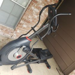 Like new Schwinn 430 elliptical machine with power cord. Works great