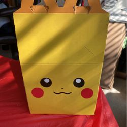 Happy Meal Pikachu Box