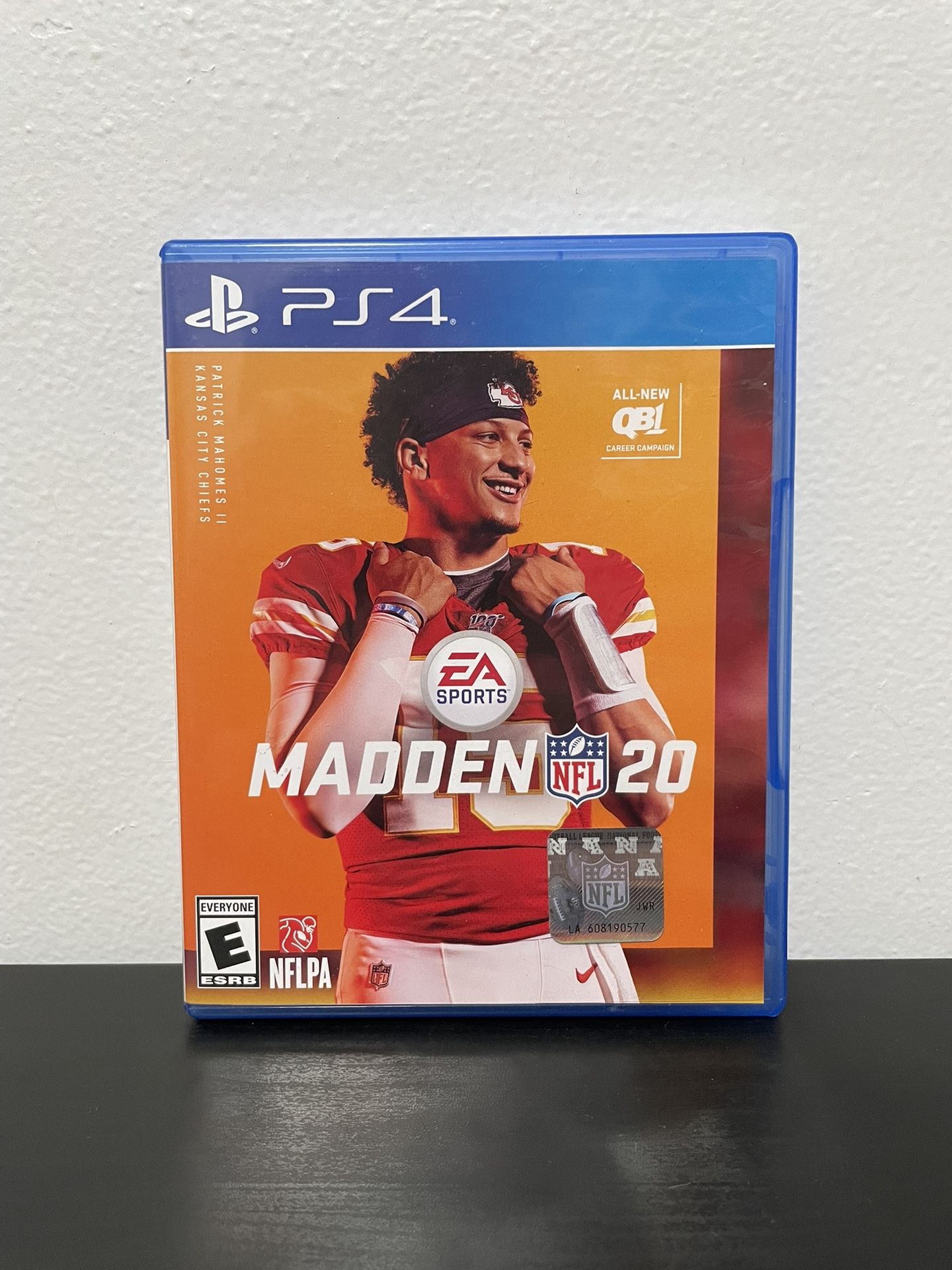 Madden NFL 20 PS4 PlayStation 4 CIB Mahomes Football Video Game