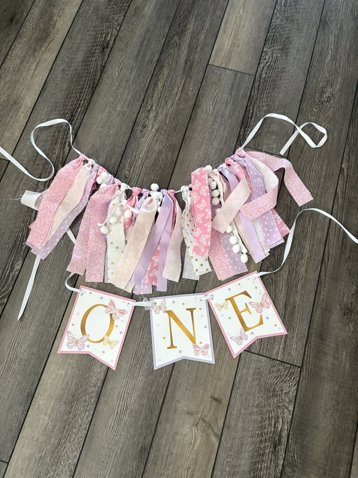 1st Birthday Party Decorations - Butterfly 