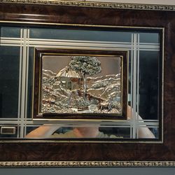 Silver 925 Silver Italian Framed Collection Two  Units,14.5" H x 19" W