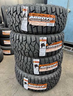 285/60/20 Arroyo RT 4 New Tires Installed And Balanced