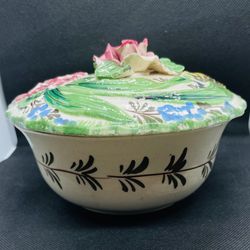 Stunning And Vibrant Colored Italian Lidded Candy Didn’t 