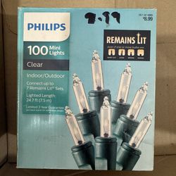 Philips Mini Lights 100 (Clear)