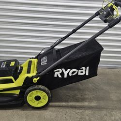 20" Self-Propelled Ryobi lawnmower 18V