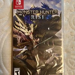 SEALED Monster Hunter Rise - Nintendo Switch