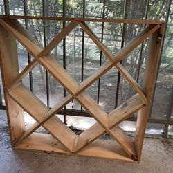 Wine Rack. Diamond style.  112 Bottles. 