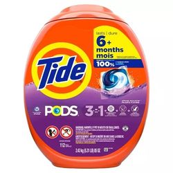 Tide Pods 112ct  3x Tubs $30