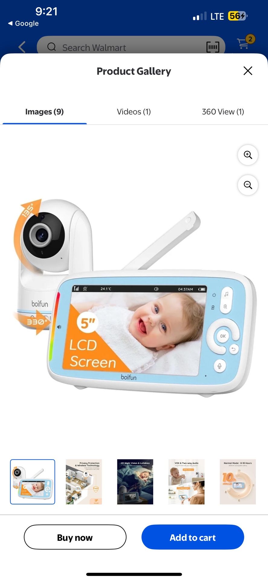 Security/Baby Monitor Cameras