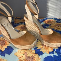 Beautiful heeled sandals