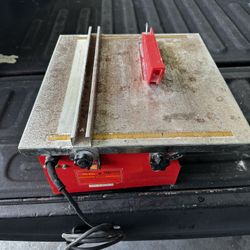 7 Inch Wet Tile Saw