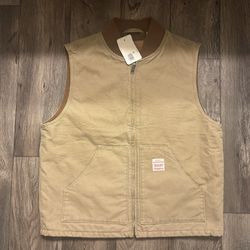 Levi's Men’s Sansome Relaxed Canvas Vest Size Medium