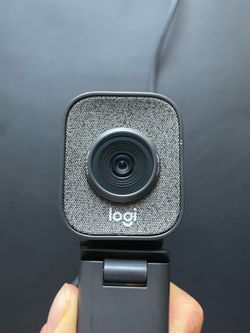 Logitech HD Webcam with Microphone & Clip Mount - Excellent Condition