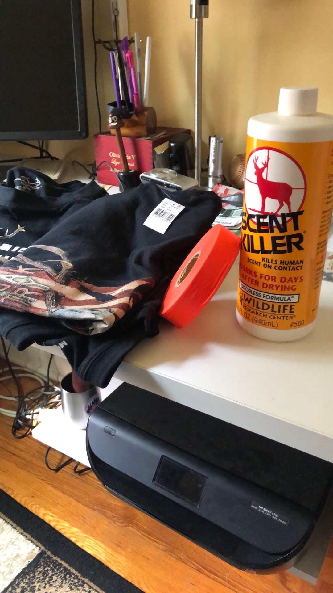 SCENT KILLER & ORANGE SAFETY TAPE-non Stick-NEW