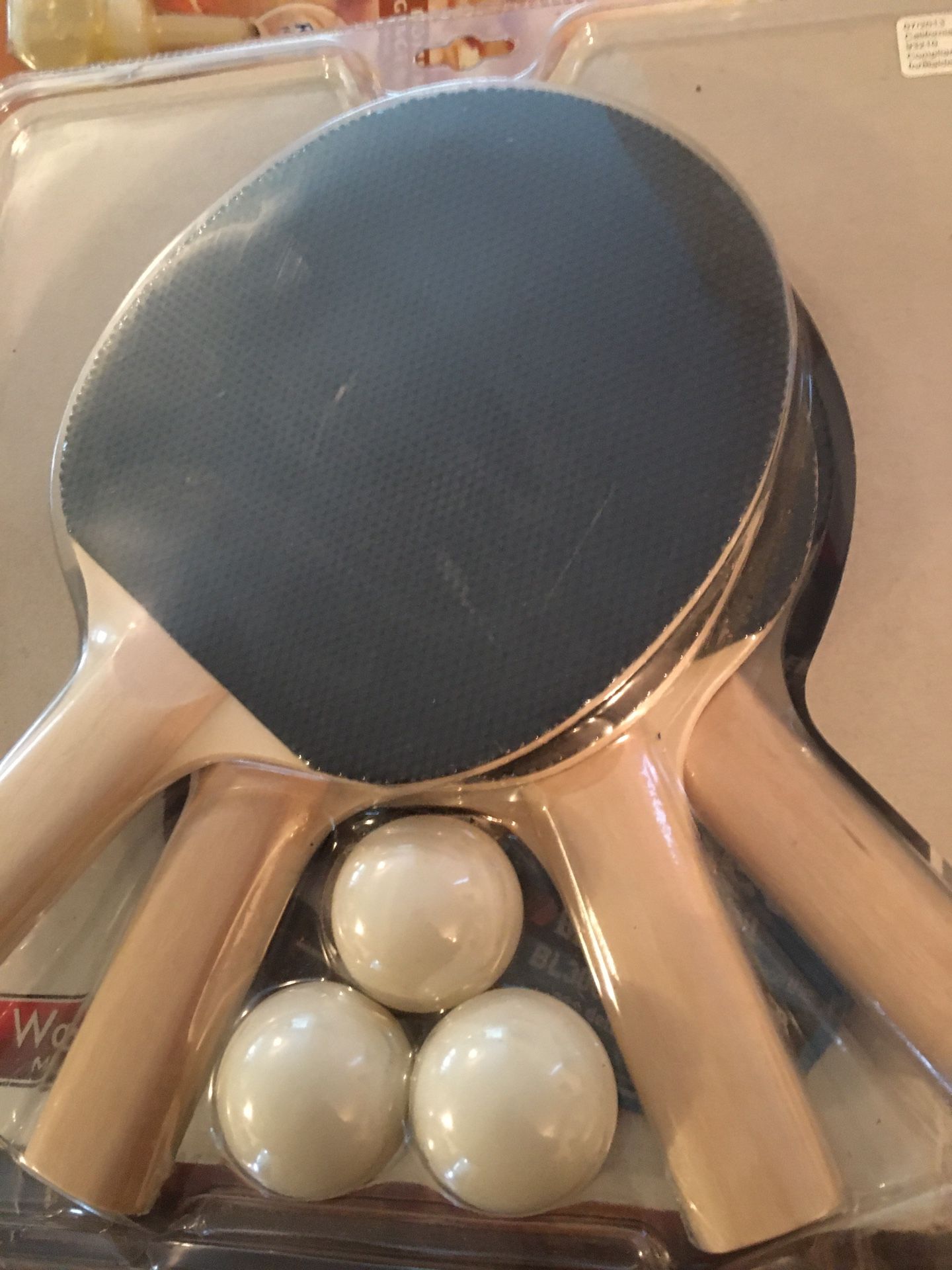 Ping Pong Equipment. New. Unopened