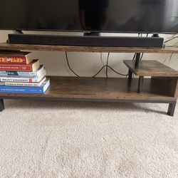 Rustic Brown TV stand or TV table 