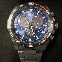 Citizen Eco Drive Promaster Land Atomic Stainless Steel Men's Watch, 45mm