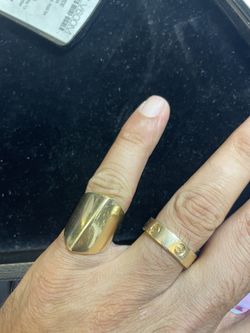 Gorgeous Solid 14k Gold Heavy Ring $ 875