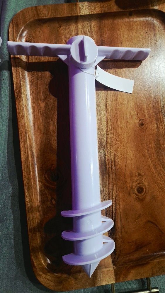 New, Plastic Sand Anchor Base For Patio Umbrella Outdoor Tool