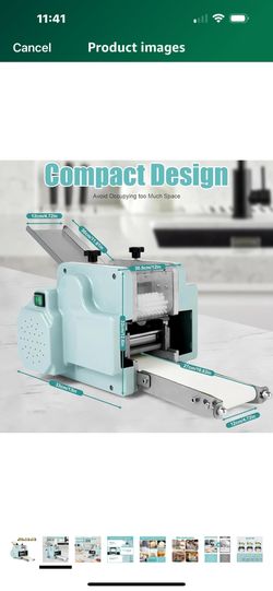 Commercial New Small Imitation Manual Rolling Machine for Fried Dumplings and Wonton Buns, with 3 Small Molds, Suitable for Restaurant and Family Use