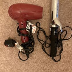 Free Hair Curler And Blow Dryer 
