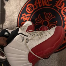 Cherry Jordan 12’s $100, Used but good condition