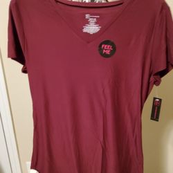 No Boundaries Brushed V Neck T Shirt Size Large 