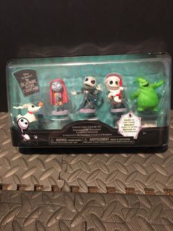 Disney The Nightmare Before Christmas  Figure Set  Glow On The Dark Figures ((new ))
