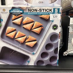 Non Stick Aluminum Bakeware Set5