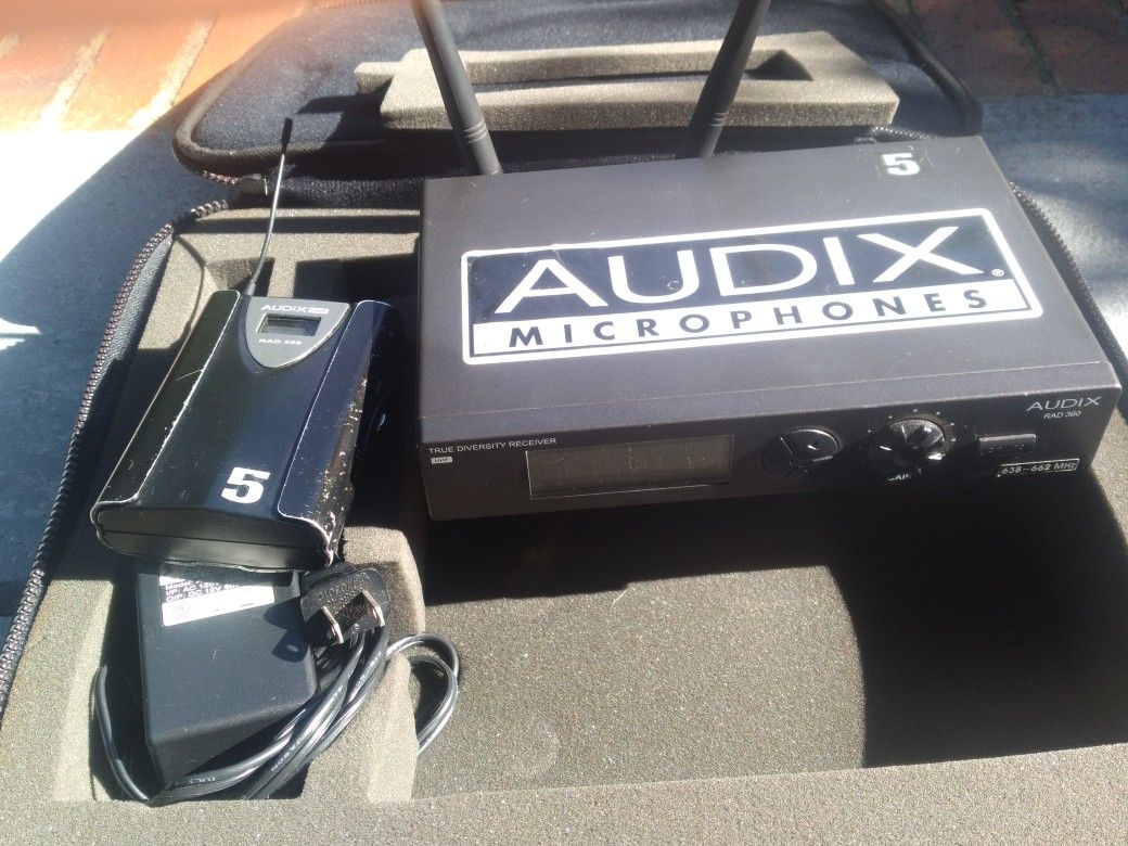 4 Audix Rad-360 Uhf Wireless Systems 638-662Mhz (no mics) for sale