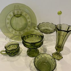 Glamour Glass Vintage Indiana & Fostoria 
