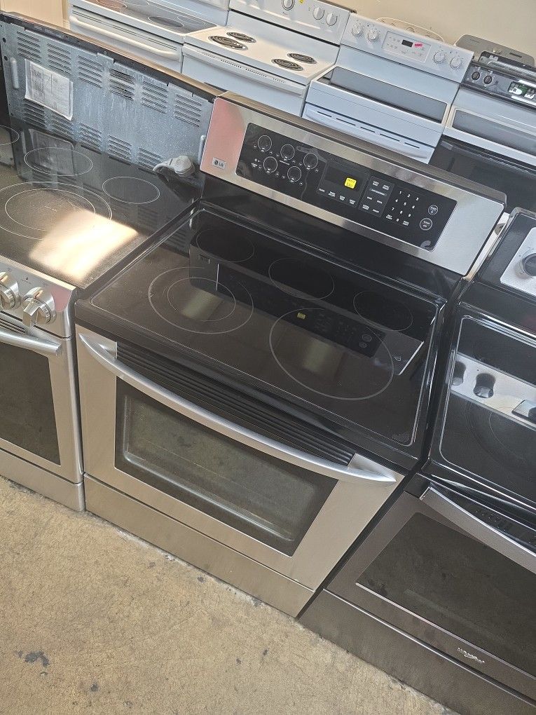 LG Glasstop Stove Refurbished, Available