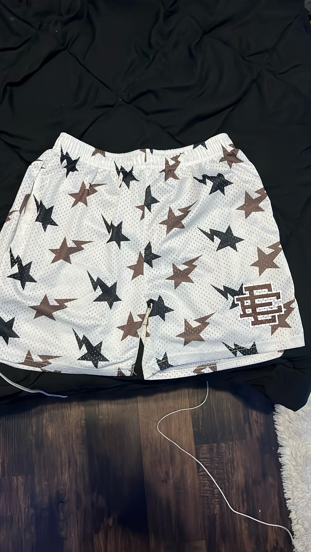 Bape X Eric Emanuel Star Shorts