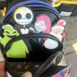 NIGHTMARE BEFORE CHRISTMAS - OOGIE BOOGIE WHEEL MINI-BACKPACK