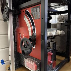 Milwaukee Table Saw, M18 Battery Job Site Mobile Table Saw