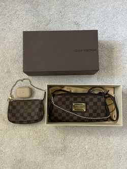 Louis Vuitton Eva Crossbody & Pouchette $1,200