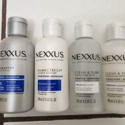 $2 Each Nexxus Travel Size Shampoo & Conditioner