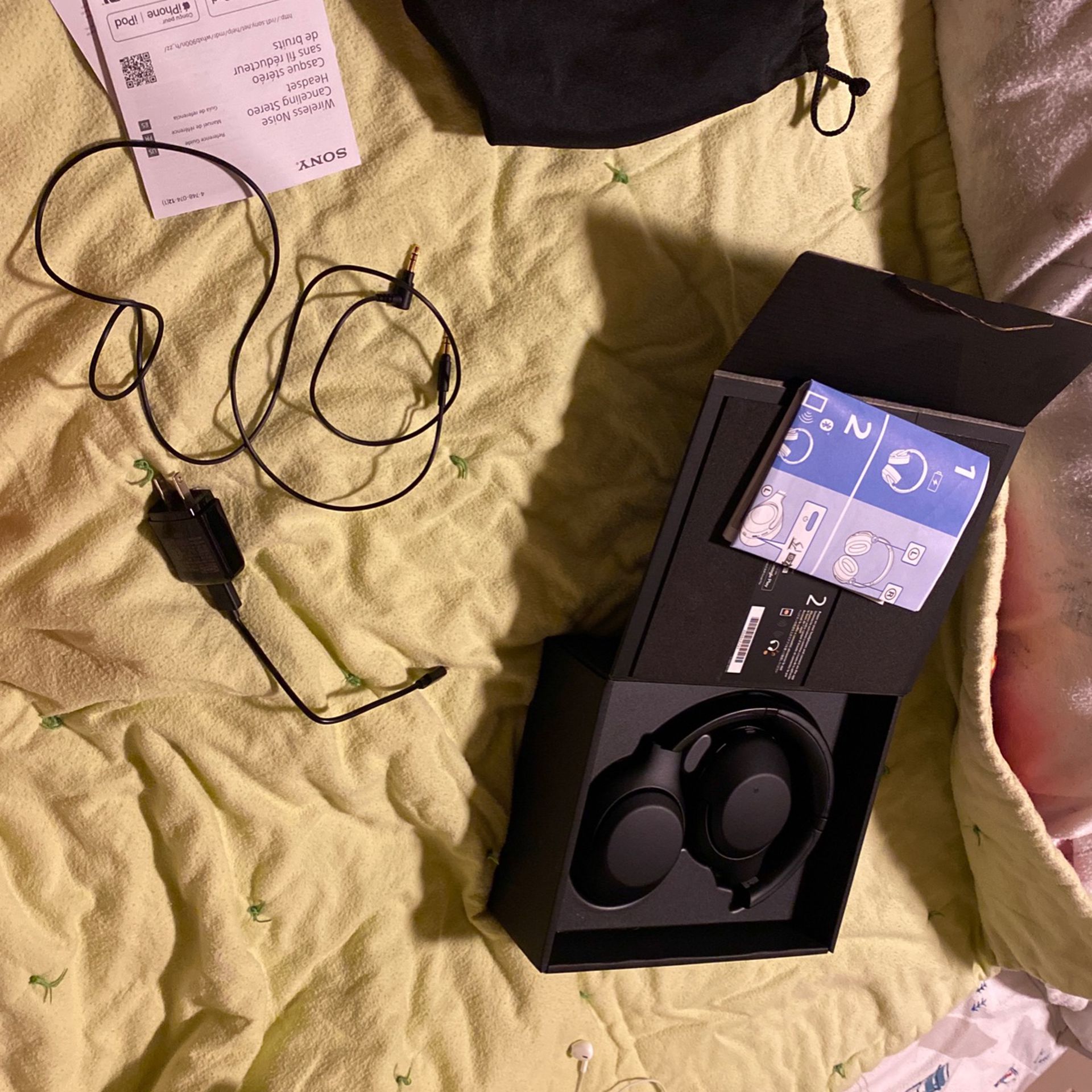 Sony WX-XB900N Noise Canceling Headphones