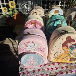 Brand New Loungefly Mini Backpacks 