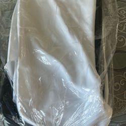 Round Tablecloths  Black And White $10 each 