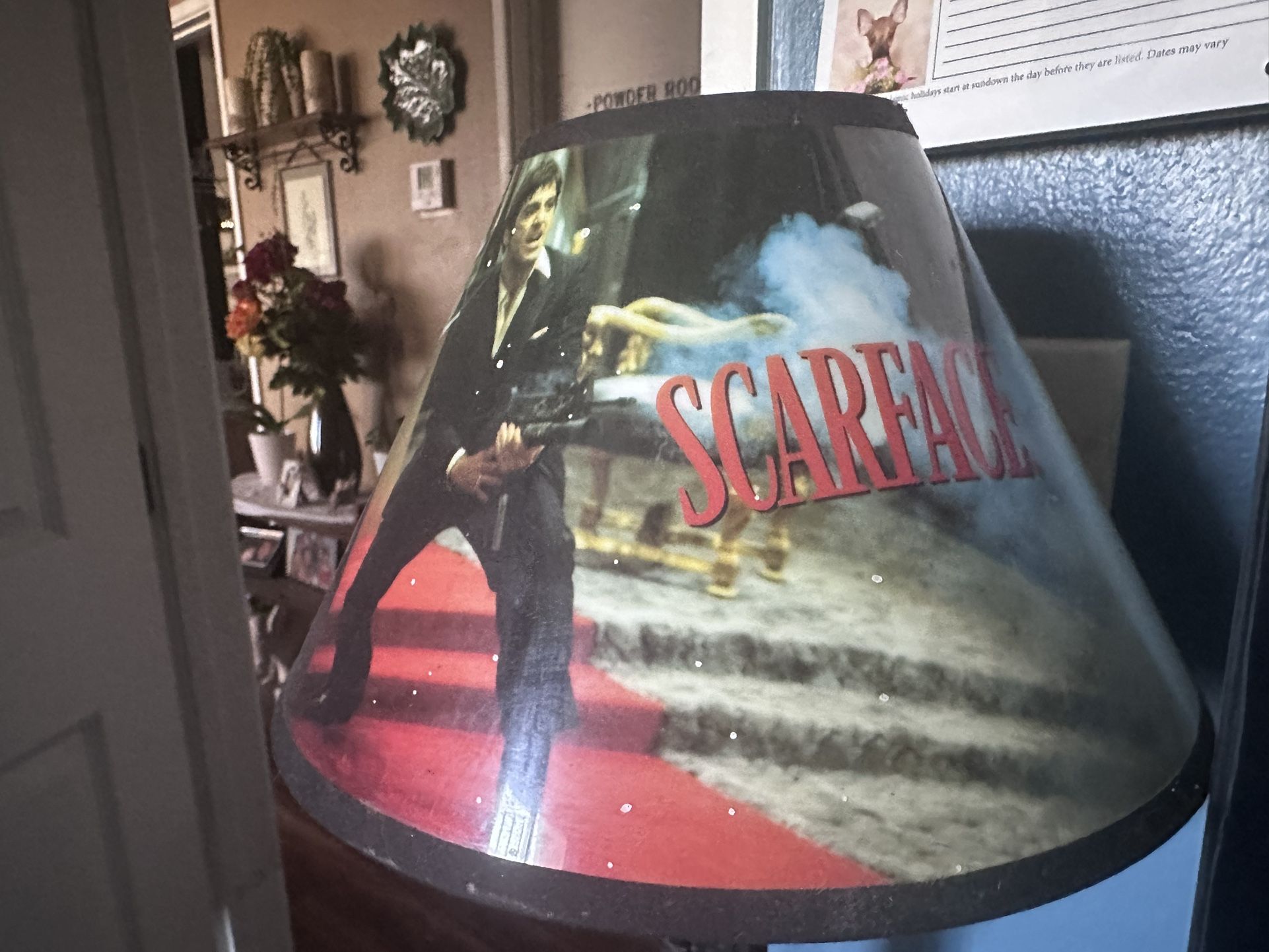 Scarface M16 Lamp Collectibles