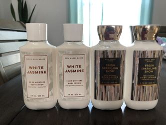 $30 for this 4bottles of bath and body works it’s 236ml each bottle brand new