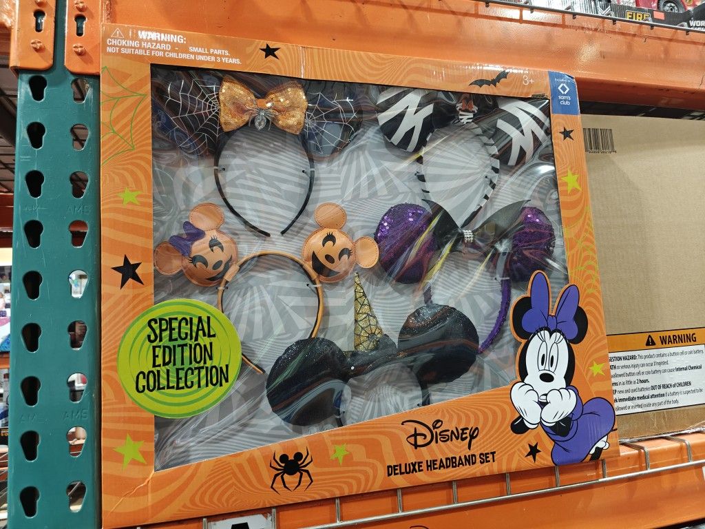 Disney Halloween 5pc Ears Deluxe Headbands