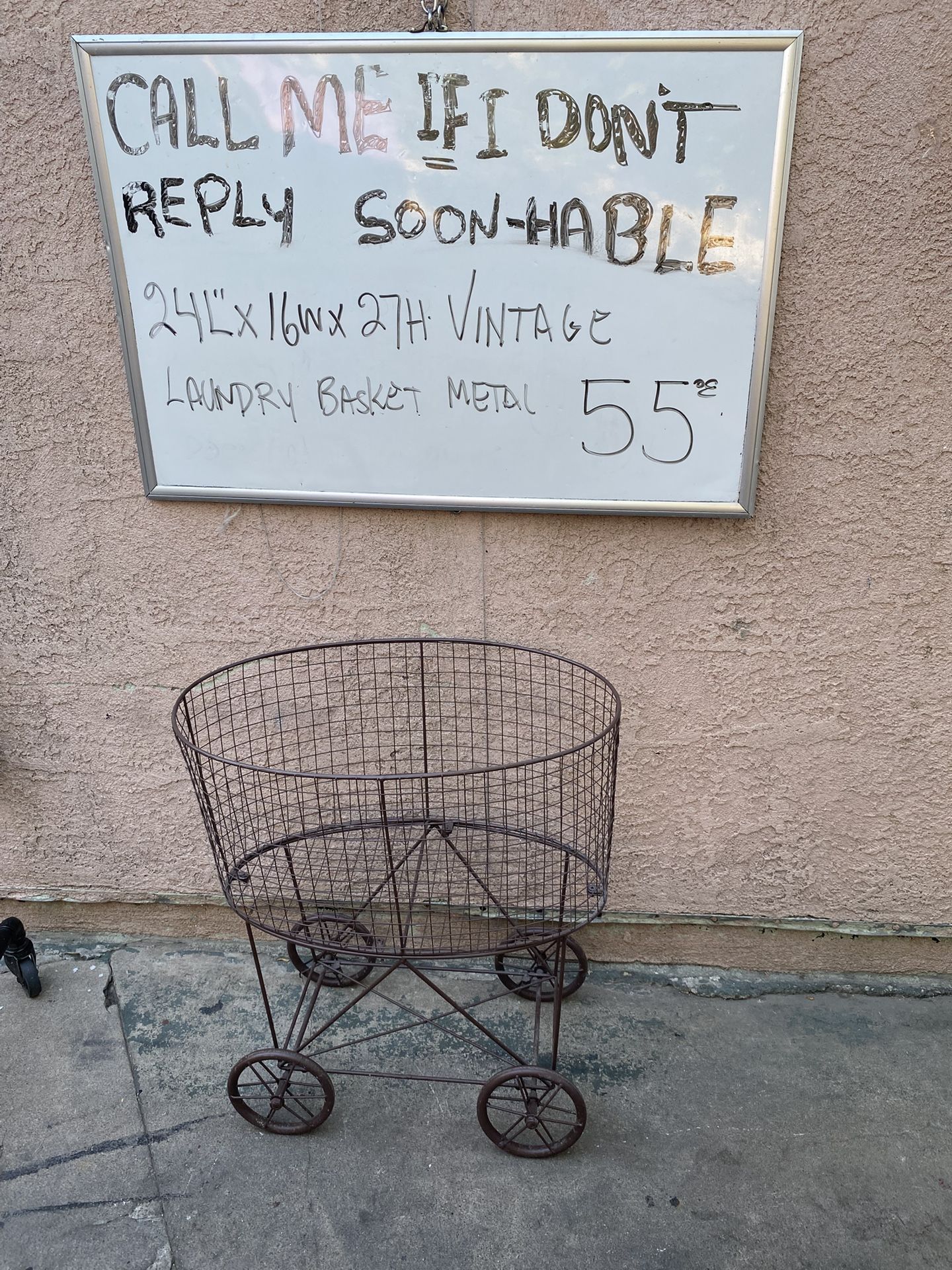 Laundry Vintage Basket